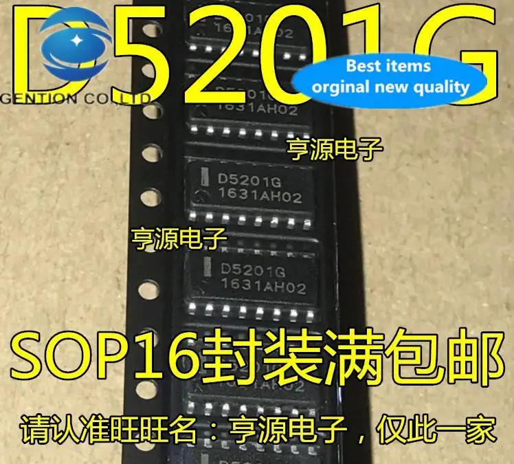 10pcs 100%   D5201G UPD5201G SMD SOP-16   Ĩ IC